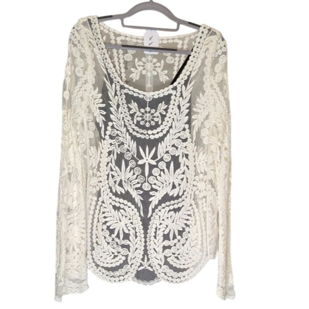 Echoes of Art Nouveau Blouse sz L